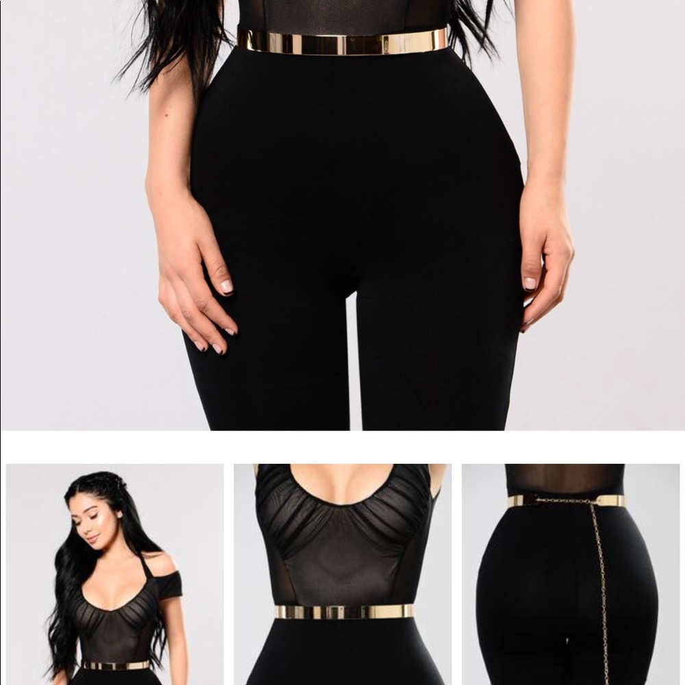 Hot Miami Styles Silver Belt